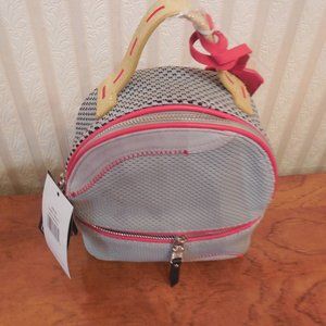 Steve Madden Brun Grey Multi Backpack New With Tags